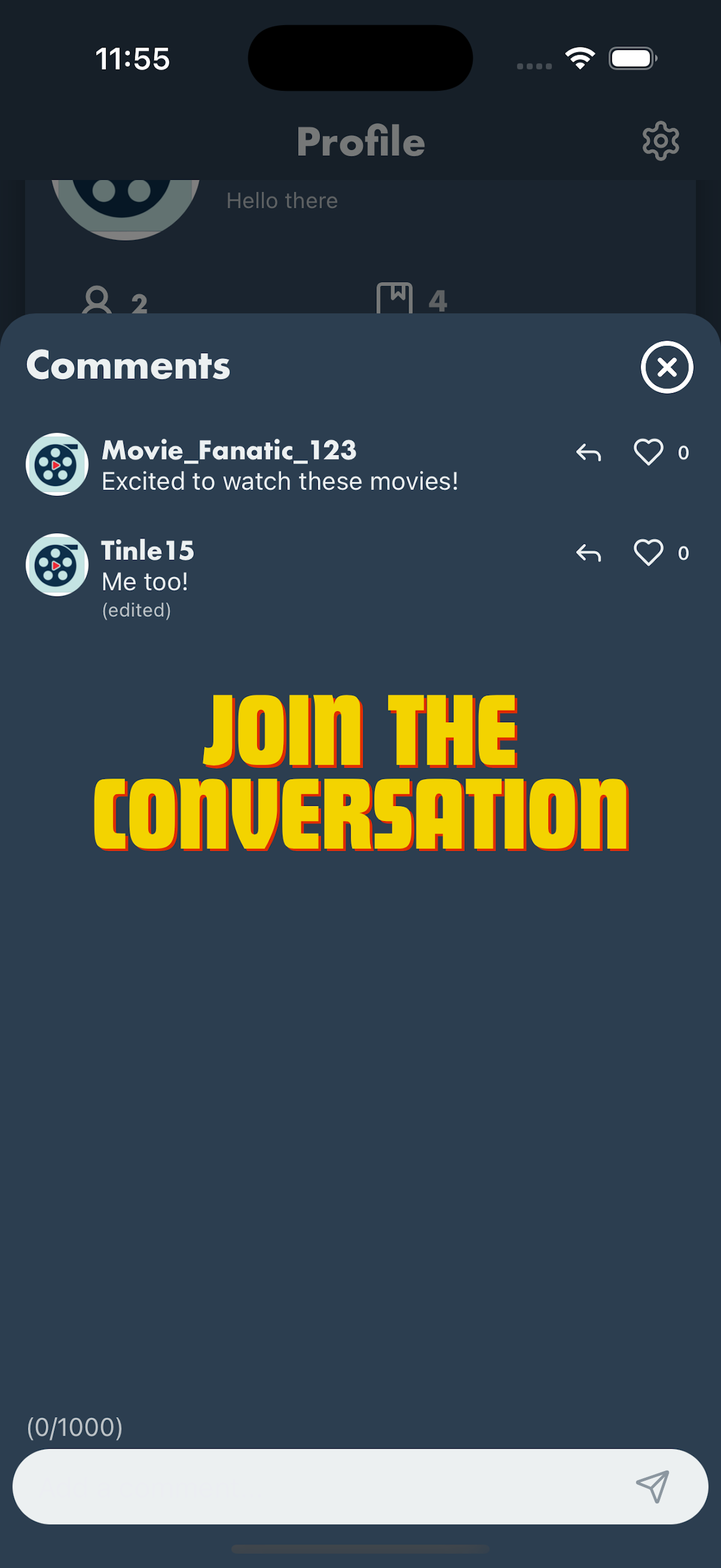 Phim App - Comments